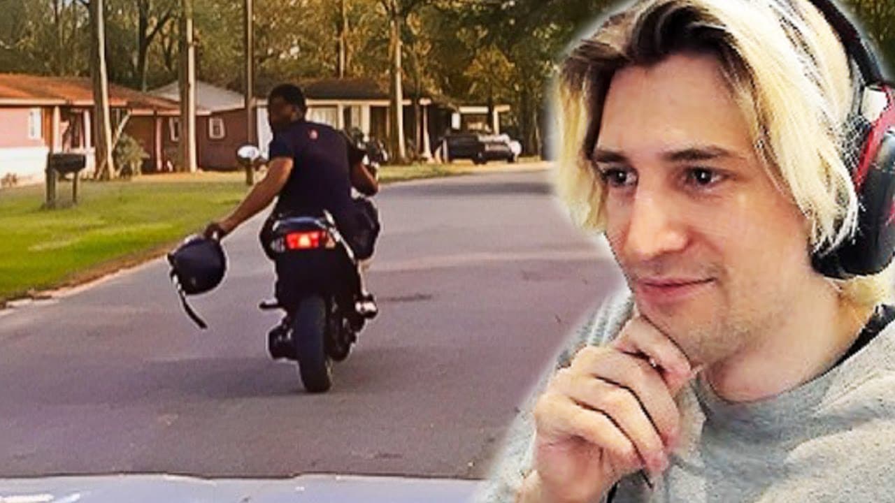 Kidnapper Takes Police on Motorcycle Chase | xQc Reacts