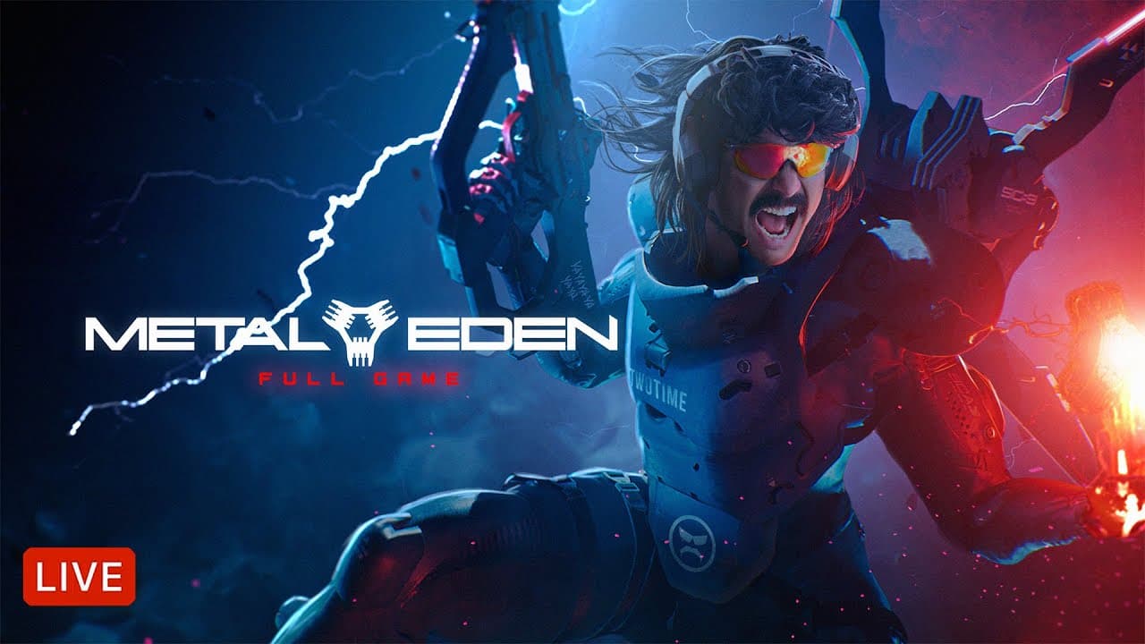 DR DISRESPECT - METAL EDEN - FULL GAME WALKTHROUGH