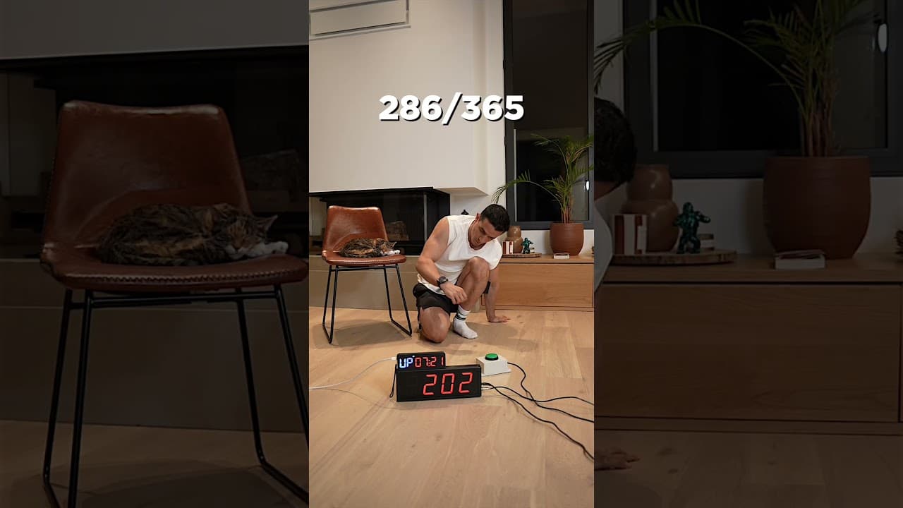 Day 286/365 One more push-up everyday for a whole year.