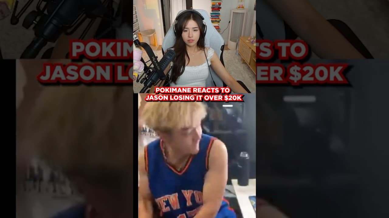 Pokimane Reacts To Jason Crashing Out