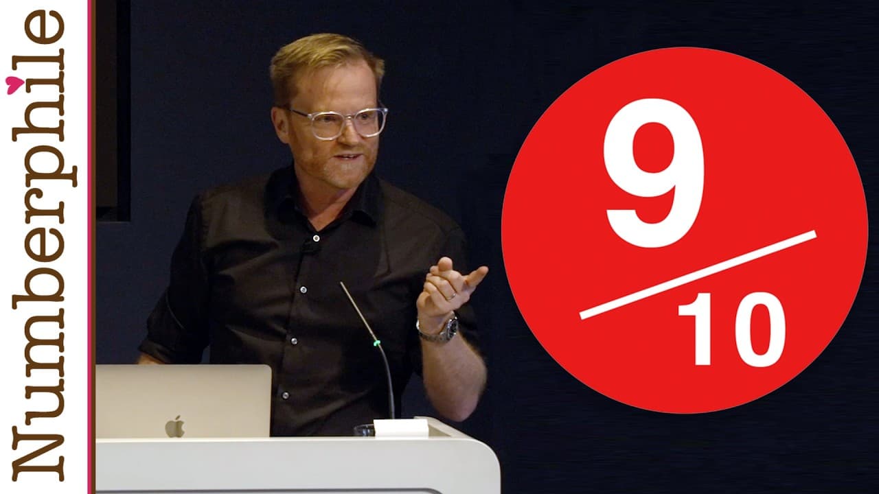 Treasure Trove (Zeeman Medal Lecture by Brady Haran) - Numberphile