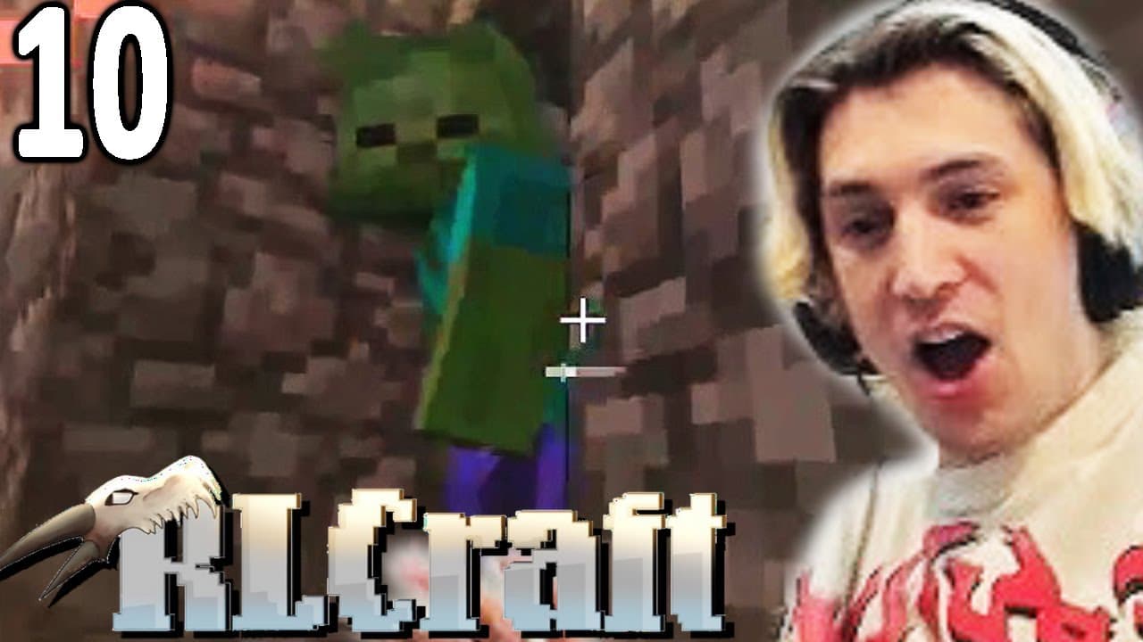 xQc LOSES HIS MIND Playing RLCRAFT