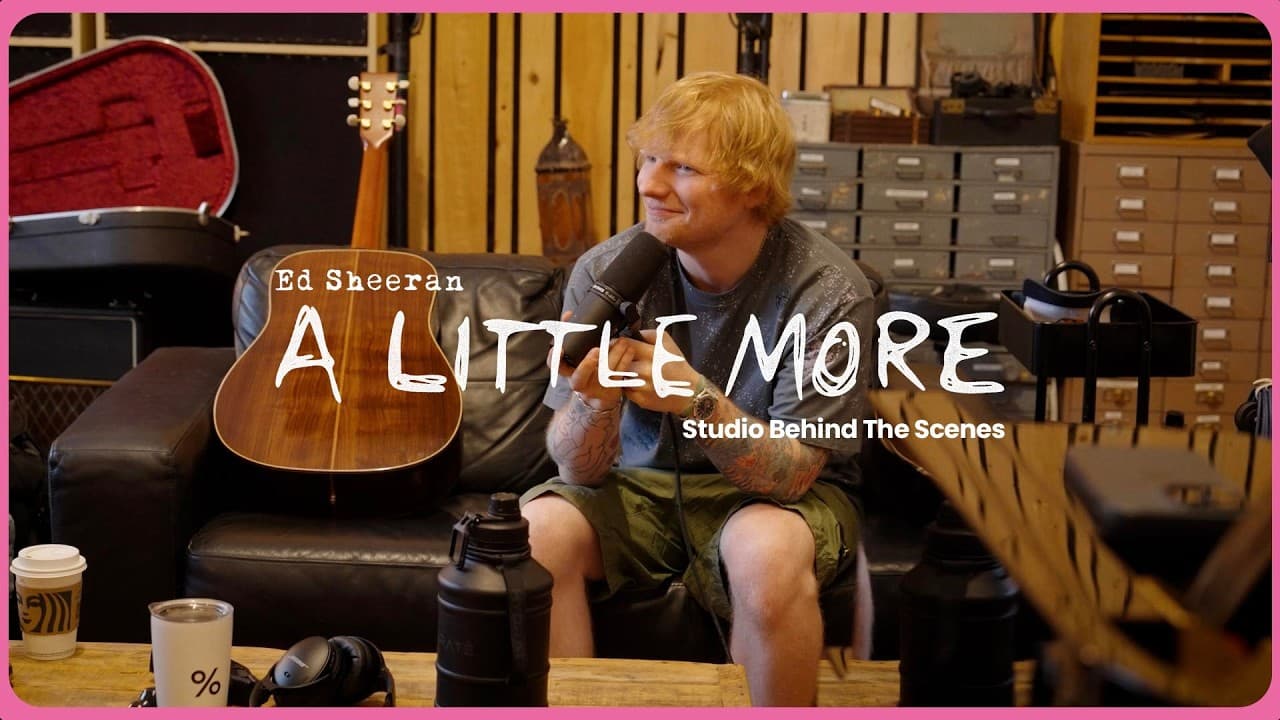 Ed Sheeran - Making of A Little More (Studio Behind the Scenes)