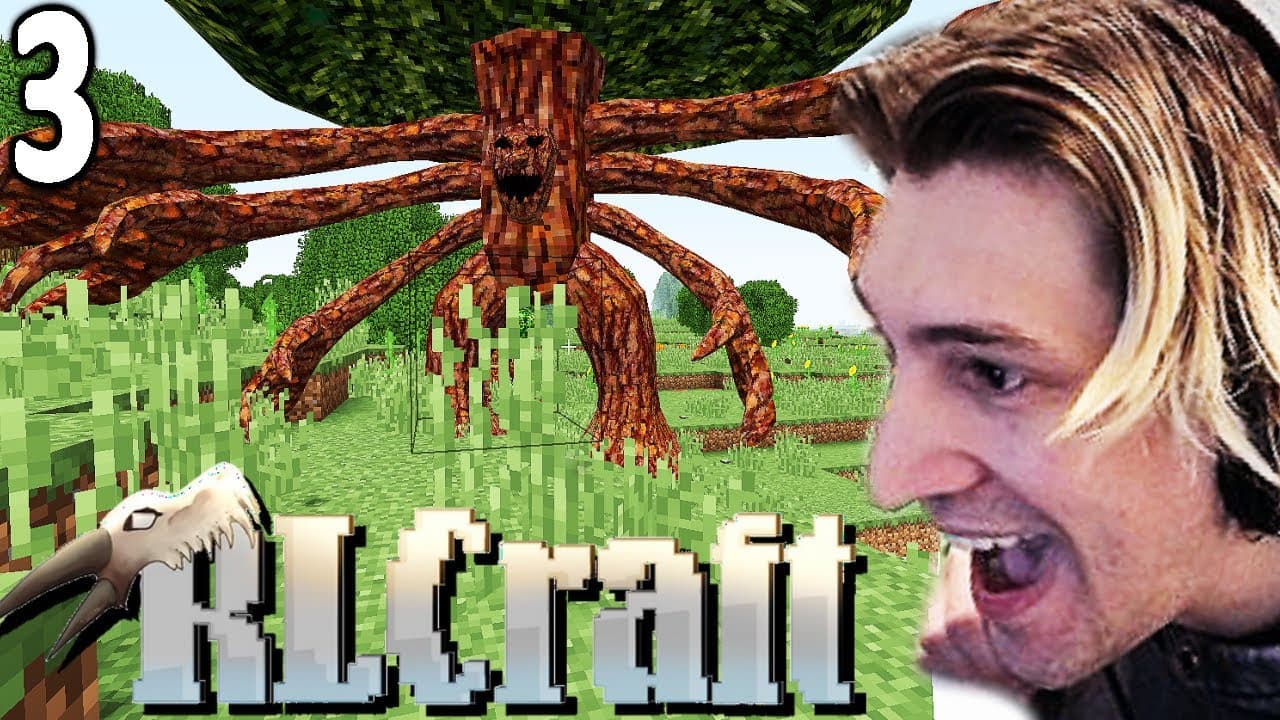 xQc CAN'T STOP PLAYING RLCRAFT