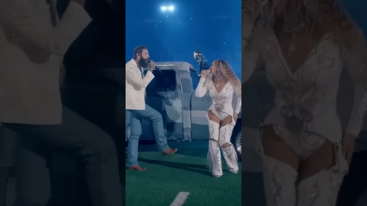 thank u @beyonce so much for havin me out in Houston, and on your beautiful record. love you 🍻🩵