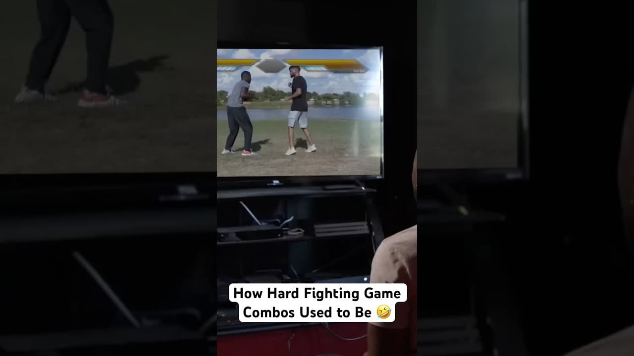 Fighting games combos used to be the hardest thing in the world 😂 #shorts #funny #gaming #rdcworld1