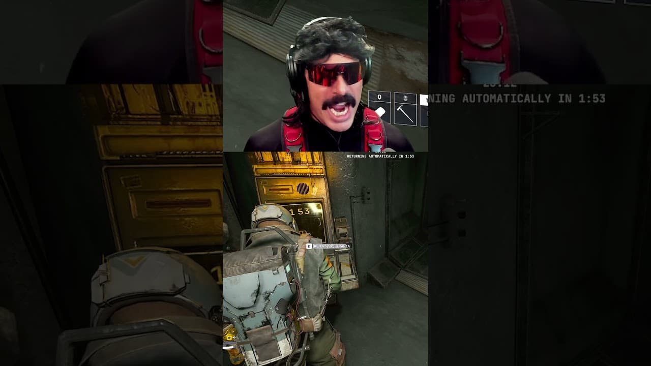 The name... is Dr Disrespect. Don't ever forget that. #arcraiders #shorts