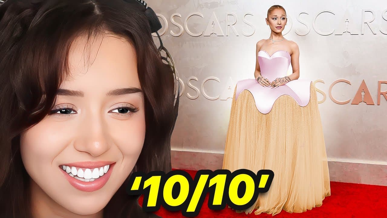 Pokimane Rates The 2025 Oscar Fits..