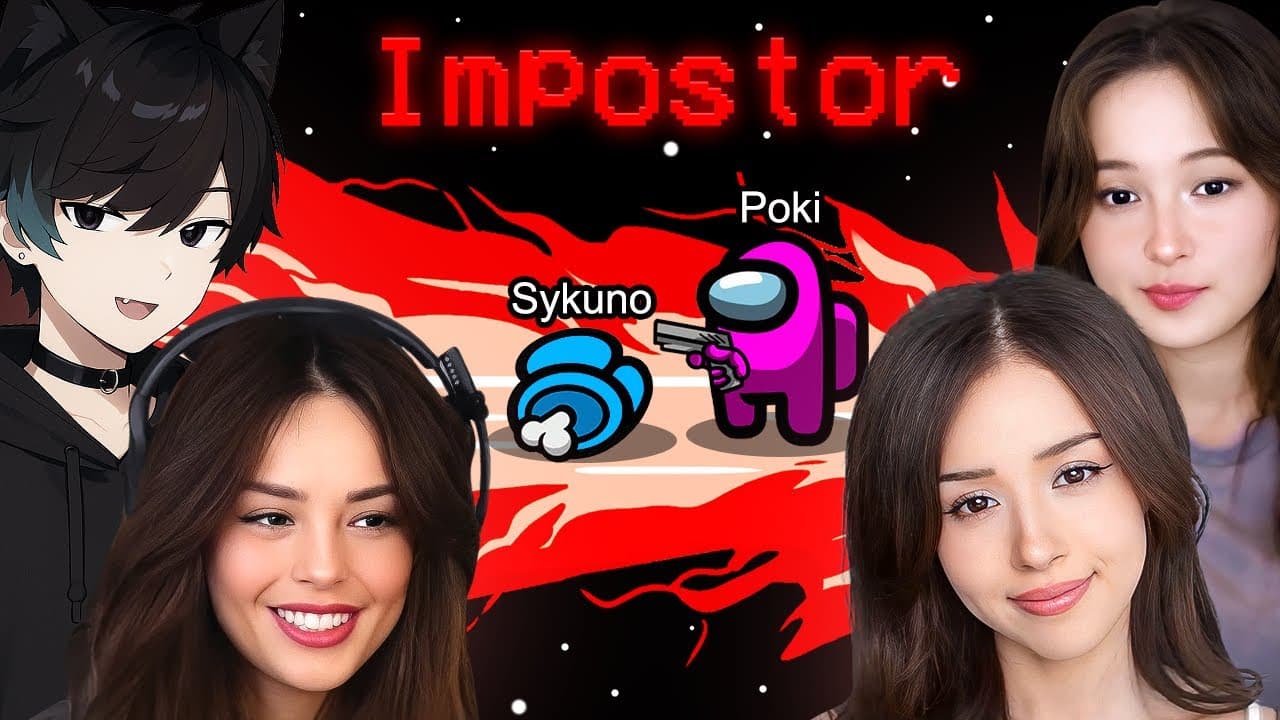 Pokimane Returns To Among Us ft. Valkyrae, Toast, & More..