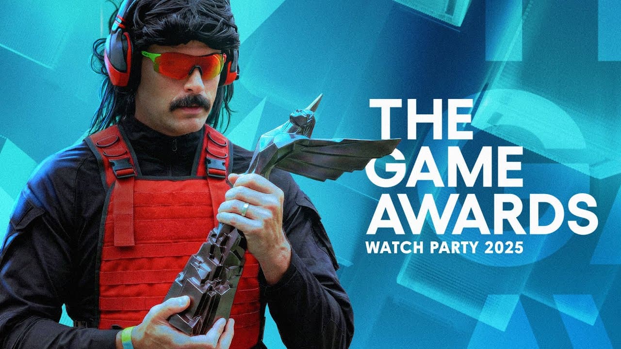DR DISRESPECT - THE GAME AWARDS 2025 - WORLD PREMIERES AND WINNERS