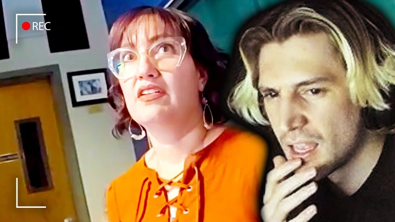 Woman Tugs Teen's Skirt, Instantly Regrets It | xQc Reacts
