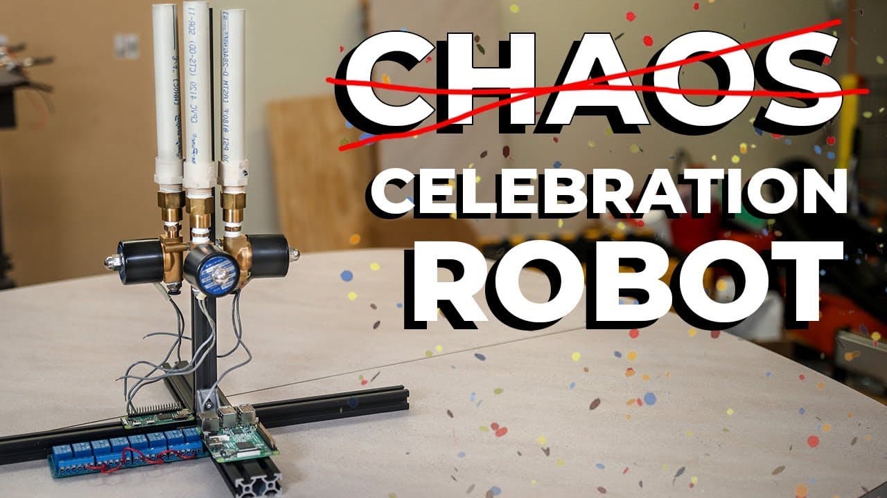 Million Subscriber Celebration Robot