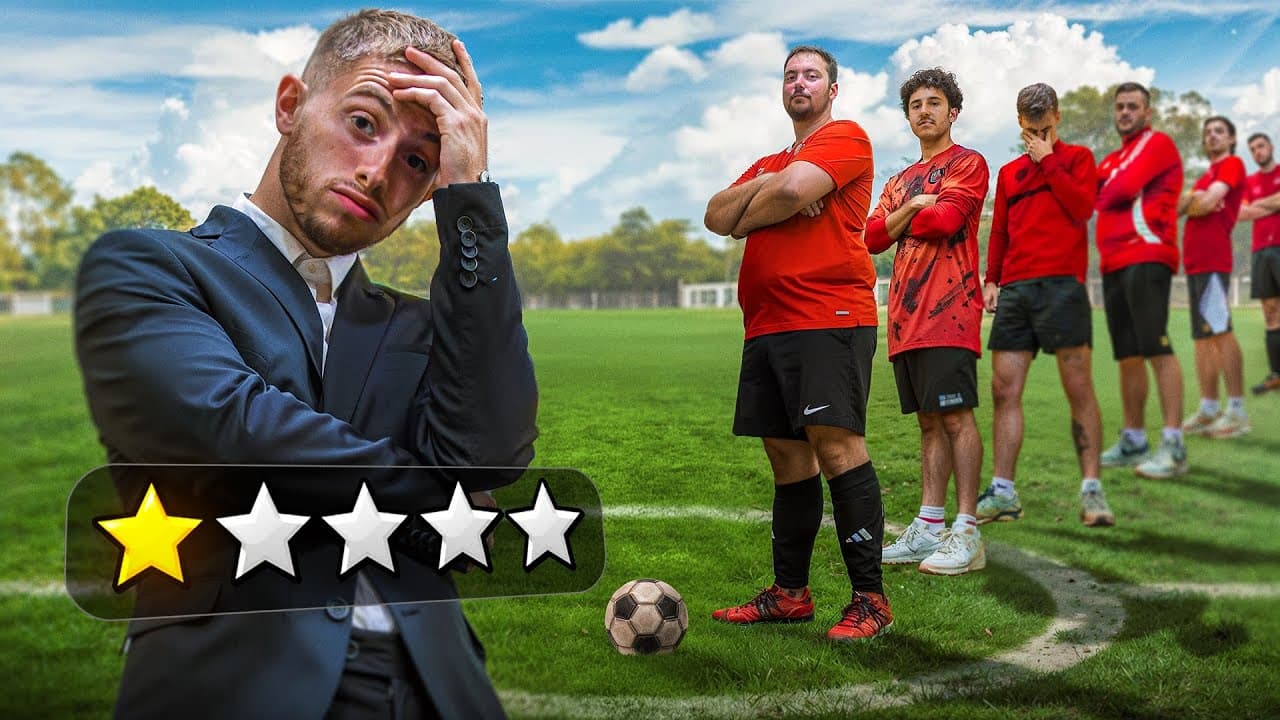 J’ai COACHÉ la PIRE ÉQUIPE pour GAGNER un MATCH ! (le FC Ébreuil mdrrr)