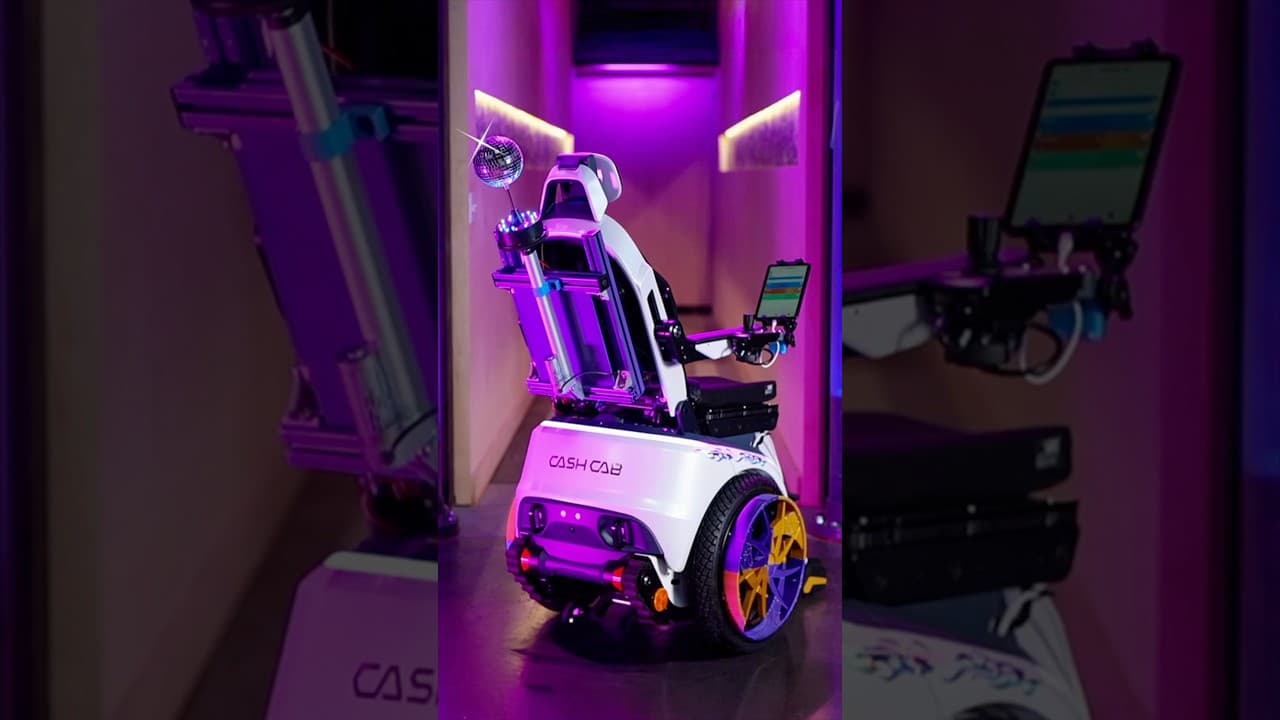 You’ve never seen a wheelchair like this…