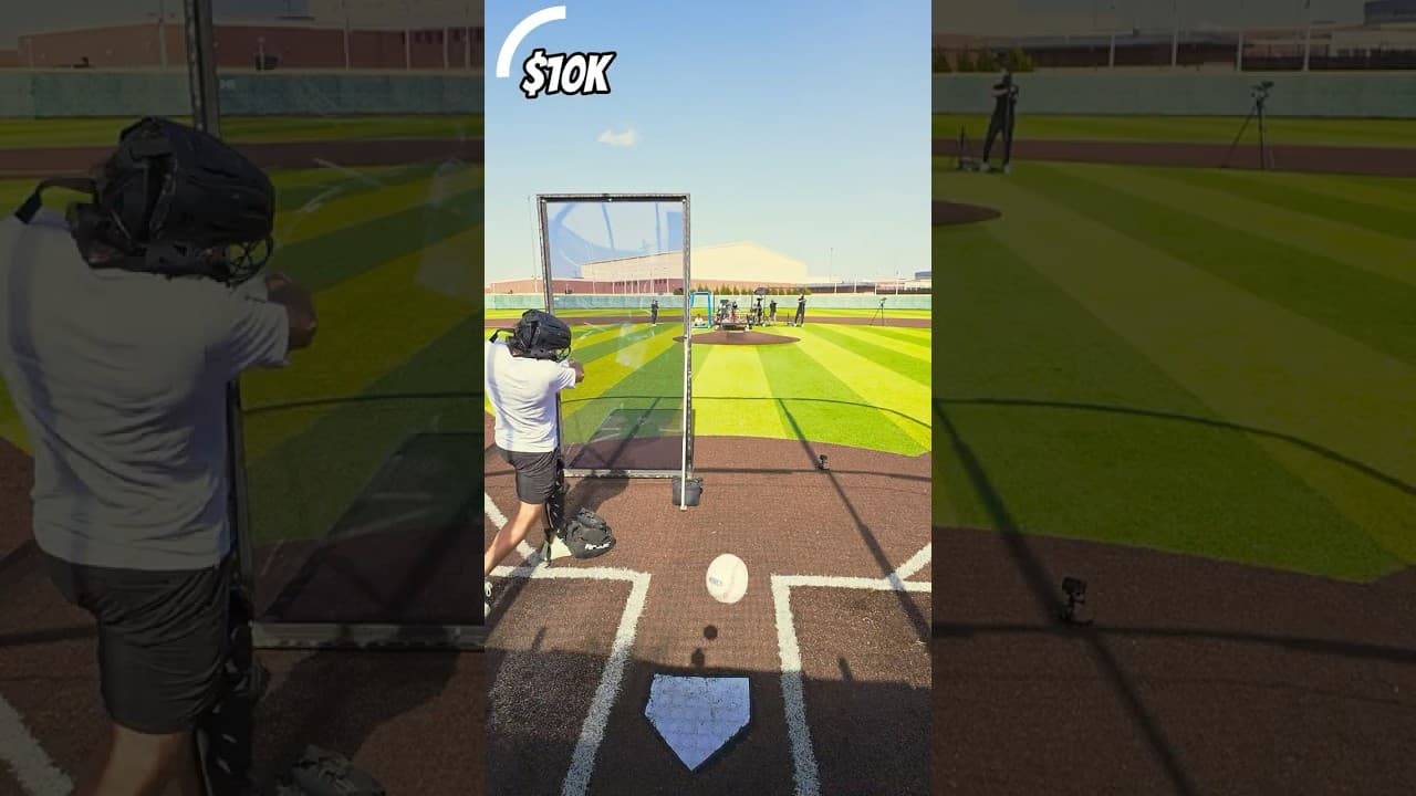 It bent the bat 😱