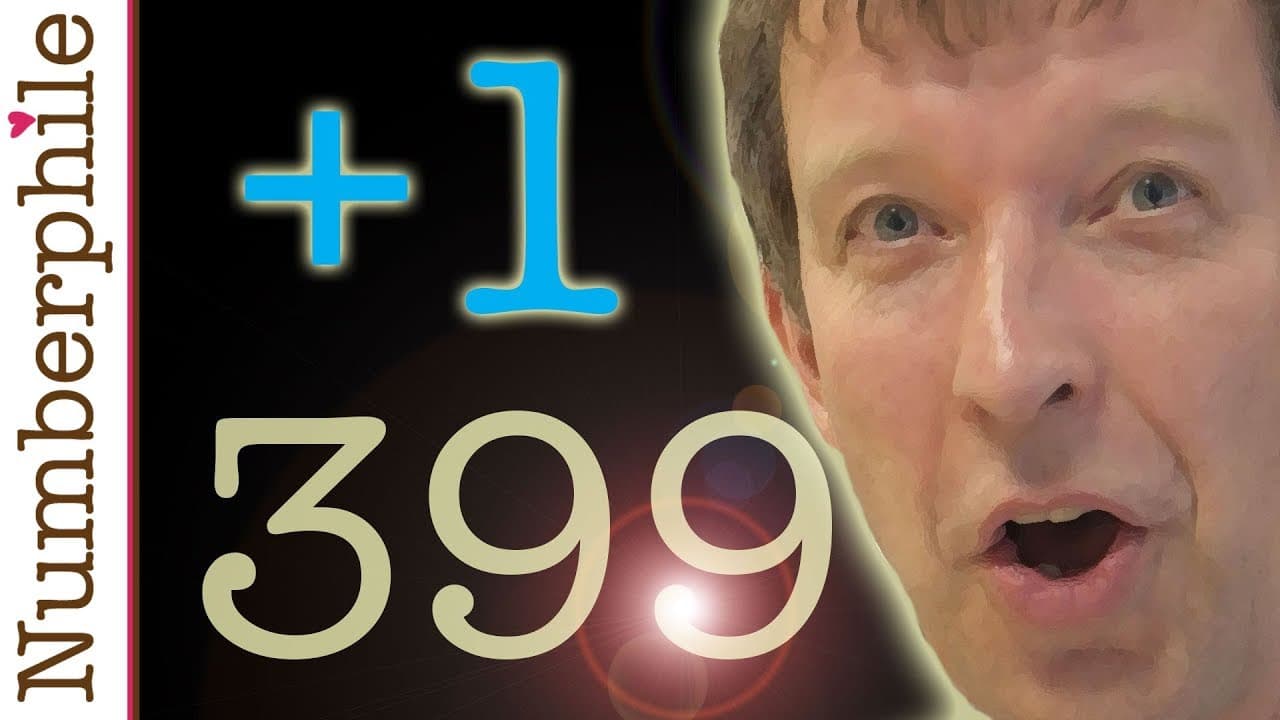 Something special about 399 (and 2015) - Numberphile