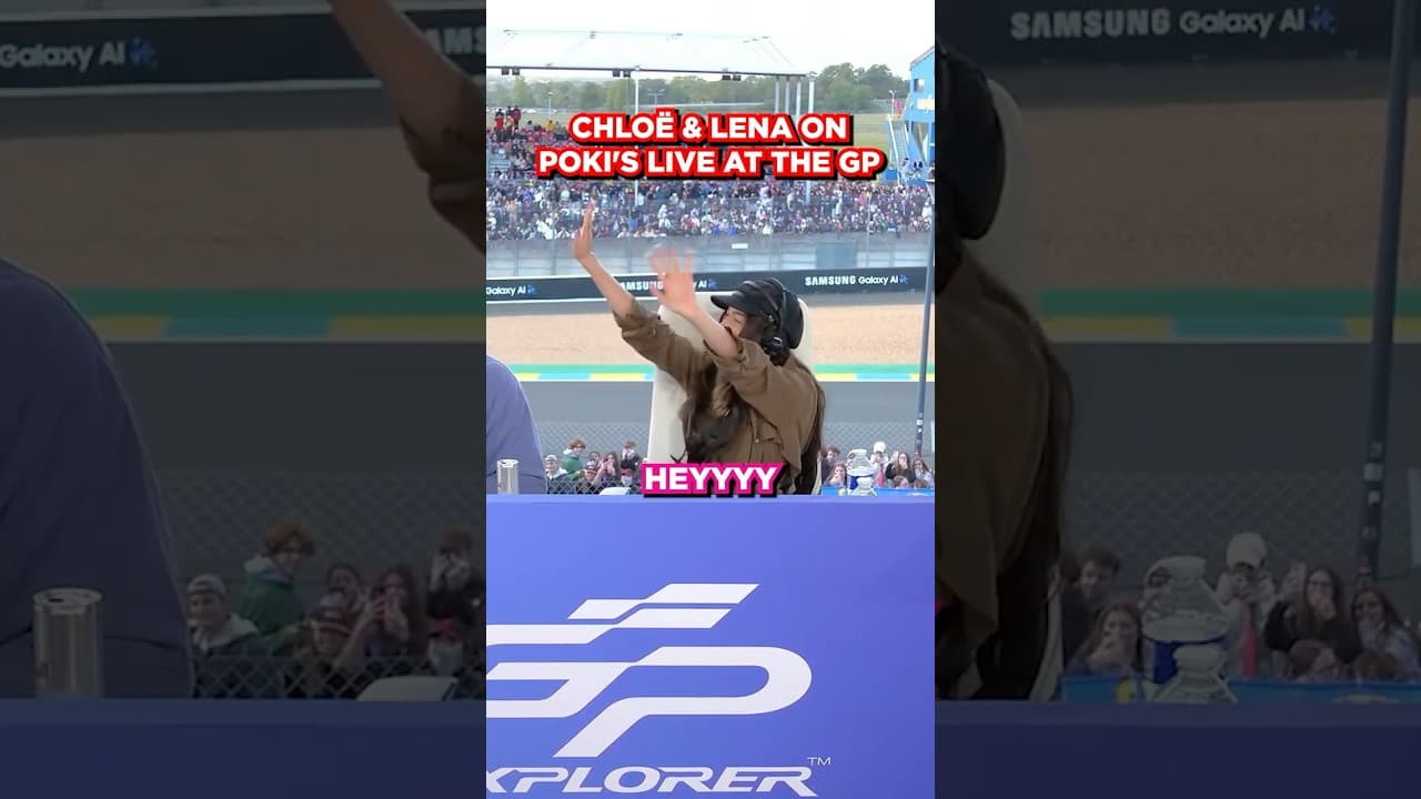 Chloë & Lena On Poki's Live at GP Explorer 3