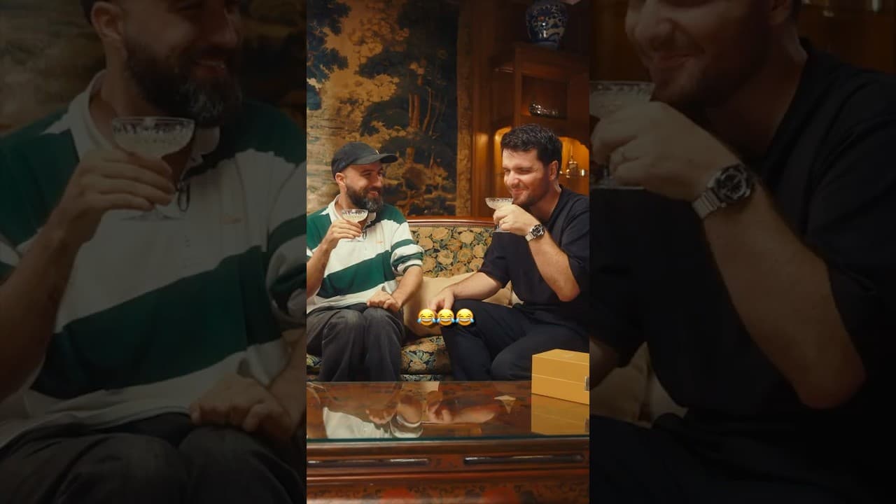 Scène bonus : 50 aliments de luxe (Cristal de Roederer)