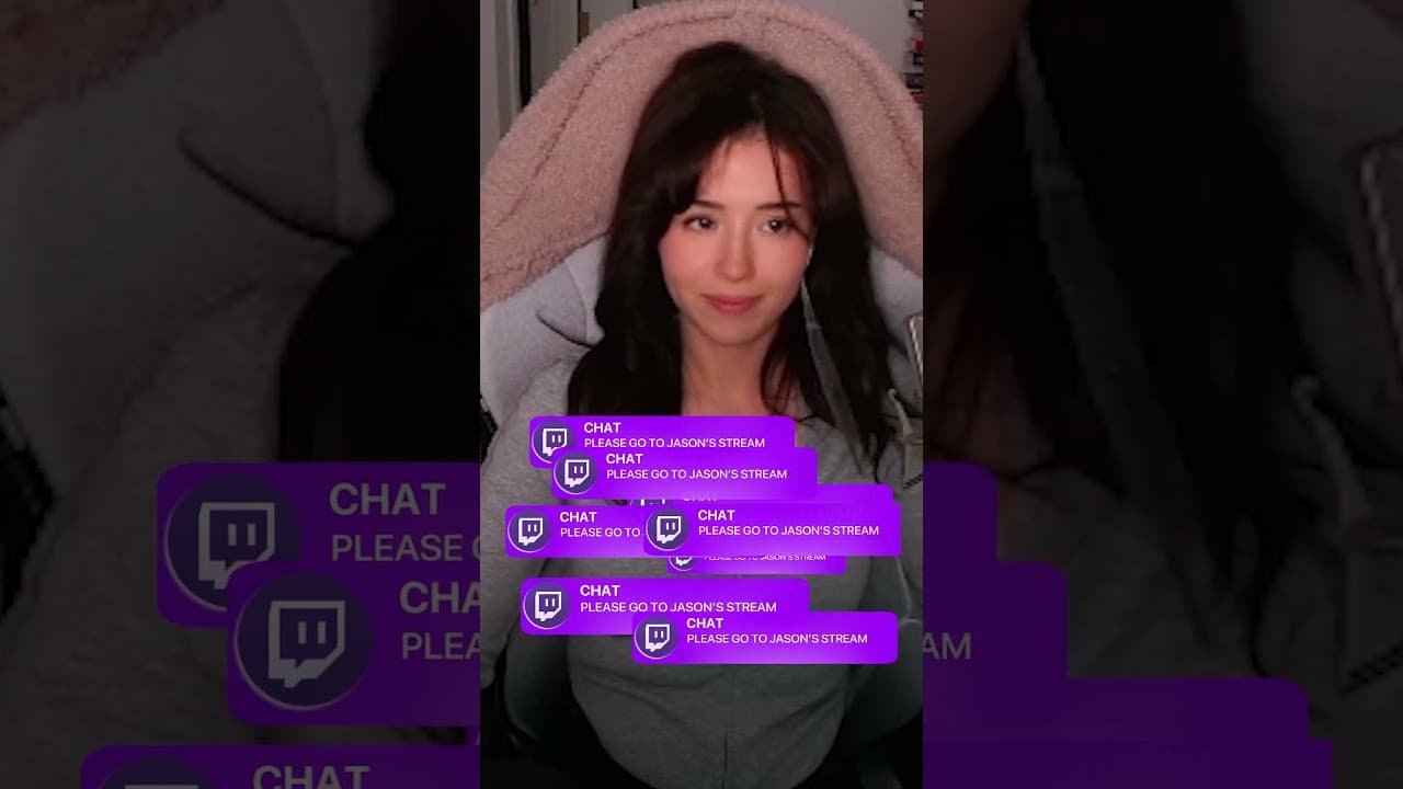 Pokimane Jumpscared By JasonTheWeen